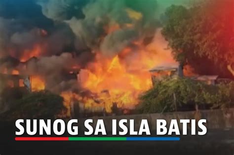 Sunog, sumiklab sa Brgy. Batis, San Juan City .